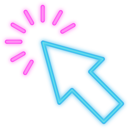 Click Neon Icon